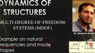 18-MDOF system-Example on natural frequencies and mode shapes