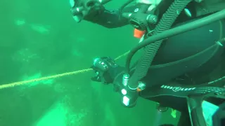 Scuba Diving emergency, out of air in a fast current! St. Lawrence River