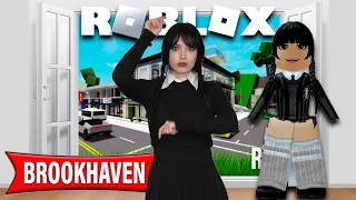 MERCOLEDÌ ADDAMS SU ROBLOX NELLA VITA REALE