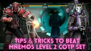 Tips & Tricks To Beat Mnemos In Shadow Fight 3 | Infinite Journey Boss Mnemos vs COTP Level 2 |