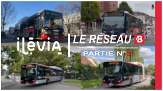 [4K | Ilévia] Compilation - Le Réseau de Bus Ilévia (Lille) - Partie nº3