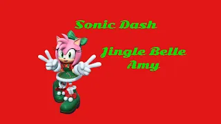 Sonic Dash Gameplay (Jingle Belle Amy)