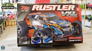 Powerful Traxxas Rustler VXL 2wd Brushless 115 km/h | Unboxing & First Run