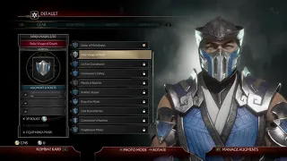 Mortal Kombat 11 | All Sub Zero Masks | XB1