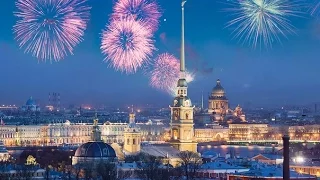 Салют в Санкт-Петербурге,  В ДЕНЬ ВЕЛИКОЙ ПОБЕДЫ 9 МАЯ  2015 г.