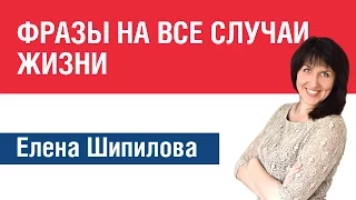 Меня не понимает собеседник. Что делать? Фразы на все случаи жизни. Елена Шипилова.