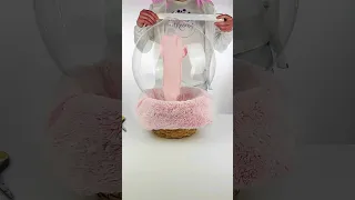 DIY Baby Girl Gift: Unique Balloon Stuffing Tutorial for Baby Shower | Easy & Fun!