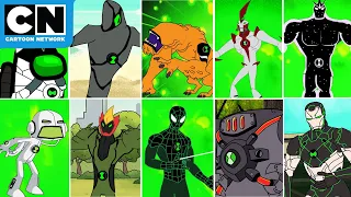 Every Ben 10 PART-4 | FANMADE | Alien Transformation  | Cartoon Network Fanmade Transformation