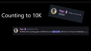 Counting to 10K in lowman chat