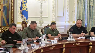 Зеленський провів засідання РНБО щодо результатів перевірки роботи ТЦК