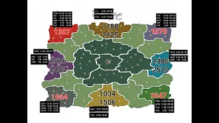 [Rise of Kingdoms]SOE EVE 1st day(1034,1647,1079,1506,2026,2403 VS 1307,1664,1188,2386,2425,2520)