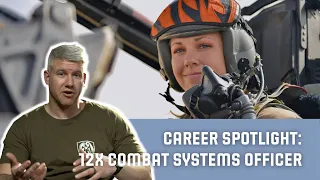 12X Combat Systems Officer. (They drop BOMBS).