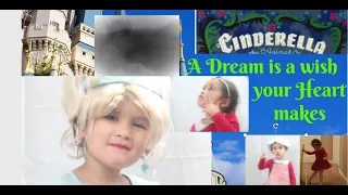 Cinderella -" A dream is a wish your  heart makes " by a 3 year old Iana