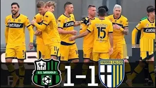 Sassuolo vs Parma  1-1 Serie A ● 17/01/2021 HD