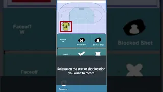 Icetrack Hockey Stats Tracking Interface