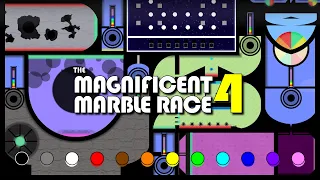 The Magnificent Marble Race 4 :|: Algodoo Marble Race