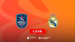 Анадолу Ефес VS Реал Мадрид - Пряма трансляція [Євроліга]
