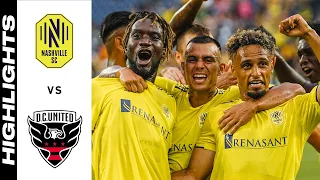 HIGHLIGHTS: Nashville SC vs. D.C. United | August 15, 2021