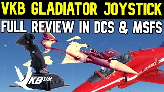 VKB GLADIATOR REVIEW: The Best Mid-Range Joystick? MSFS & DCS WORLD