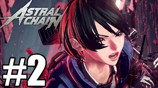 Astral Chain Gameplay Walkthrough Part 2 - Nintendo Switch ( No Commentary)