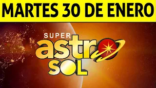 Resultado de ASTRO SOL del Martes 30 de Enero de 2024  SUPER ASTRO 😱💰🚨