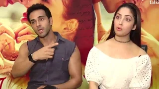 Pulkit Samrat & Yami Gautam During Junooniyat Interview