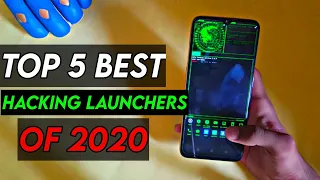 Top 5 Hacking Launcher (Thems) For Android! You Should Try