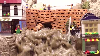 LEGO DAM BREACH VIDEOS PART 17 - ALL BRIDGE COLLAPSE