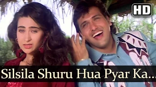 Silsila Shuru Hua Pyar Ka (HD) - Dulaara Songs - Govinda - Karisma - Alka Yagnik - Udit Narayan