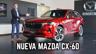 Nueva Mazda CX-60 🔥 ¡Superior en todo! ⚡ En vitrina (4K)