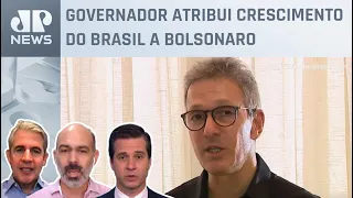 Zema diz que decisão do TSE sobre Bolsonaro deve ser cumprida; Schelp, d'Avila e Beraldo analisam