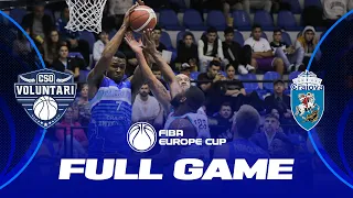 CSO Voluntari v SCMU Craiova | Full Basketball Game | FIBA Europe Cup 2022-23