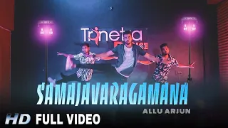 Samajavaragamana | Ft, Allu Arjun, Pooja Hegde , | Dance Cover | Trinetra Dance Studio | Full Video
