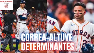 CARLOS CORREA & JOSE ALTUVE impulsan HOUSTON | Red Sox vs Astros | ALCS