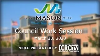 Mason City Council Special Meeting - April 1, 2020