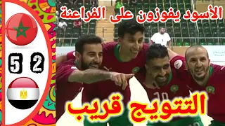 ملخص مباراة المغرب و مصر نصف نهائي كأس العرب//أهداف مبارة المغرب و مصر