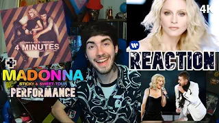 Madonna - 4 Minutes feat. Justin Timberlake & Timbaland (Official Video) REACTION! | Madonna Monday