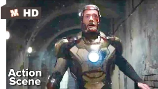 Iron Man 3 Hindi Tony Stark Escpe Scene