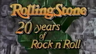 Rolling Stone 20 Years of Rock 'n' Roll (First Hour) | November 24, 1987