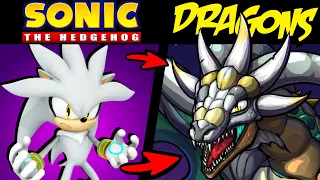 What if SONIC THE HEDGEHOG Characters Were DRAGONS?! P2 (Story & Speedpaint)