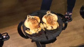 George Foreman 15 Serving Indoor/Outdoor Grill with Grill Cover on QVC