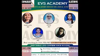 EVS Academy RESULT Dec 2020  & June 2021