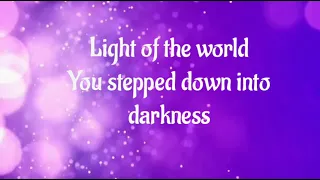 Here I Am To Worship (Light of the World) song
