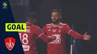 Goal Franck HONORAT (5' - SB29) ESTAC TROYES - STADE BRESTOIS 29 (1-1) 21/22