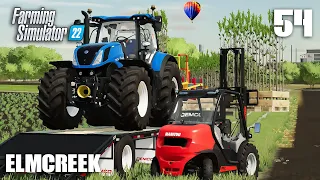 Planting 240 Oat Tree Saplings With New TRACTOR | Industrializing Elmcreek | FS22 Timelapse | Ep54