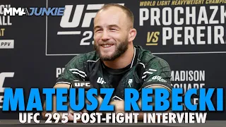 Mateusz Rebecki Head-Ached By Opponents Saying No, Wants Top 15 Next | UFC 295