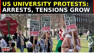 Pro-Palestine Protests Erupt at US Universities, Prompting Arrests and Class Cancellations