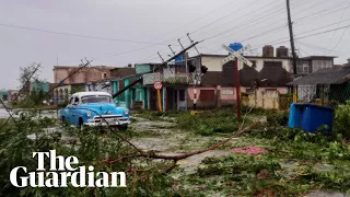 Hurricane Ian leaves Cuba without power as storm heads towards Florida