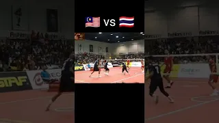 Malaysia vs Thailand 🔥 #sepaktakraw