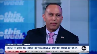 Leader Jeffries on ABC's This Week with George Stephanopoulos